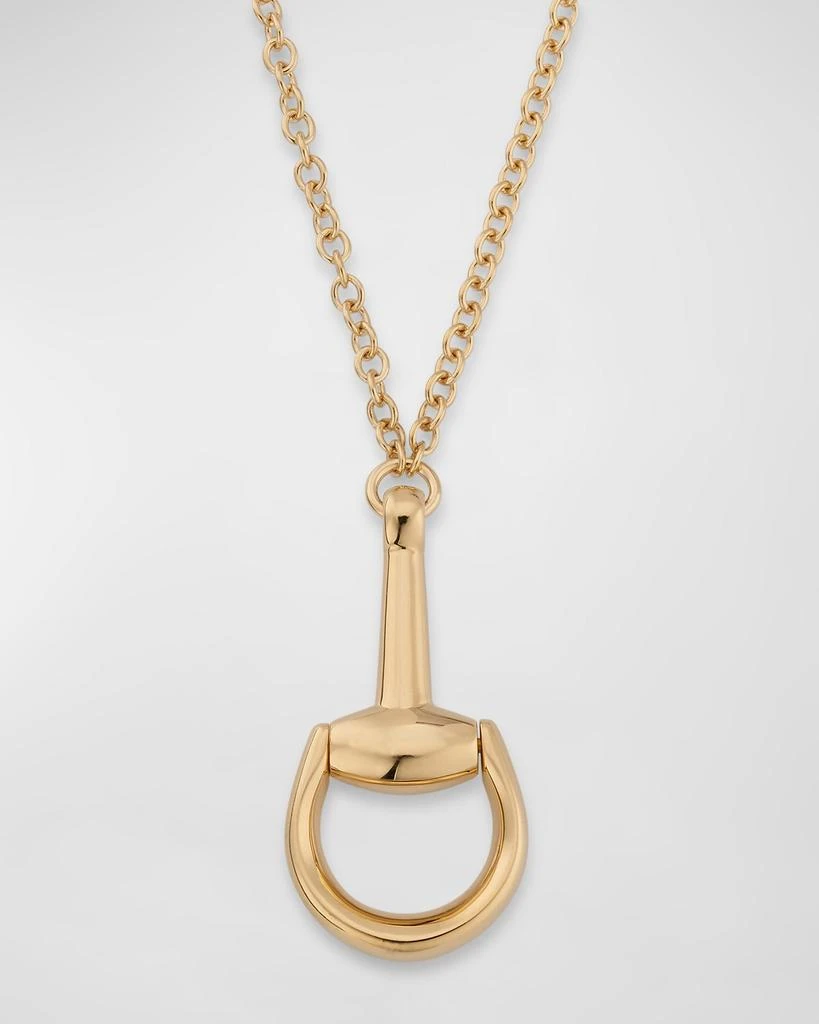 Gucci 18K Yellow Gold Horsebit Necklace 1