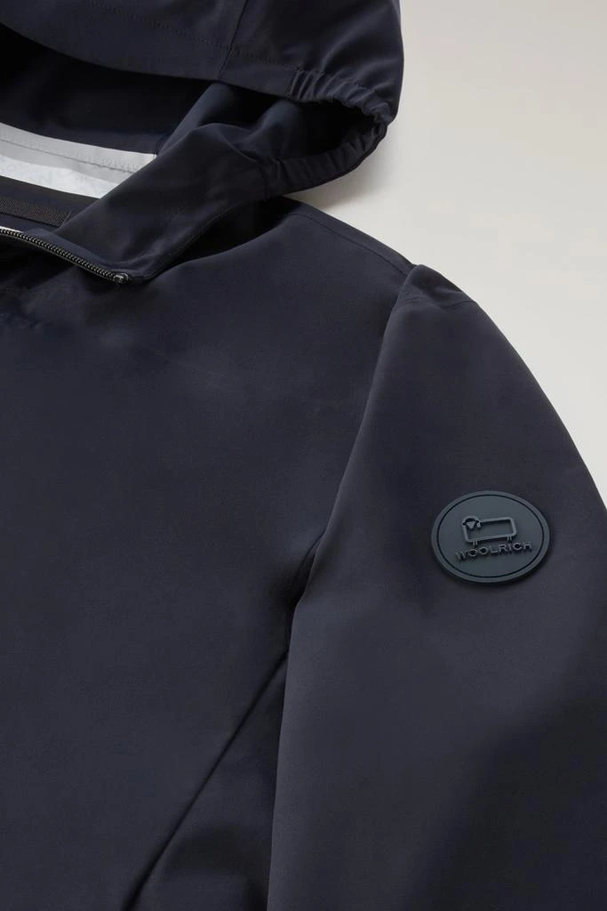 Woolrich Waterproof Pacific Hooded Jacket - Men - Blue 3