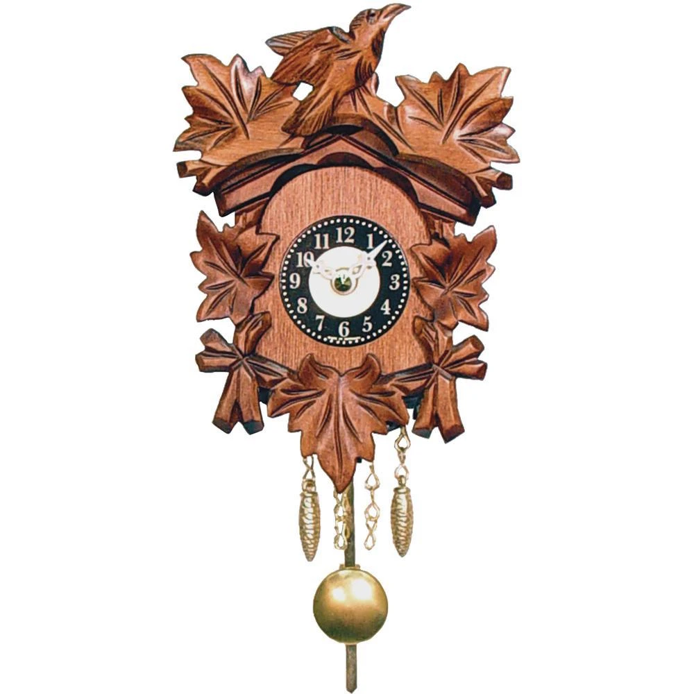 Alexander Taron 125-1QP - Engstler Battery-operated Clock - Mini Size - 5"H x 4.25"W x 2.75"D 1