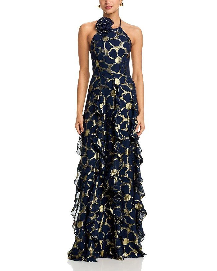 Ramy Brook Daisy Idella Ruffle Gown