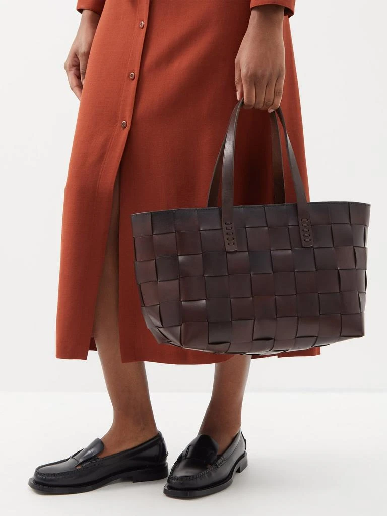 DRAGON DIFFUSION Japan woven-leather tote bag 2