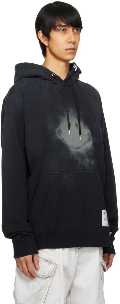 Maison MIHARA YASUHIRO Black Printed Hoodie