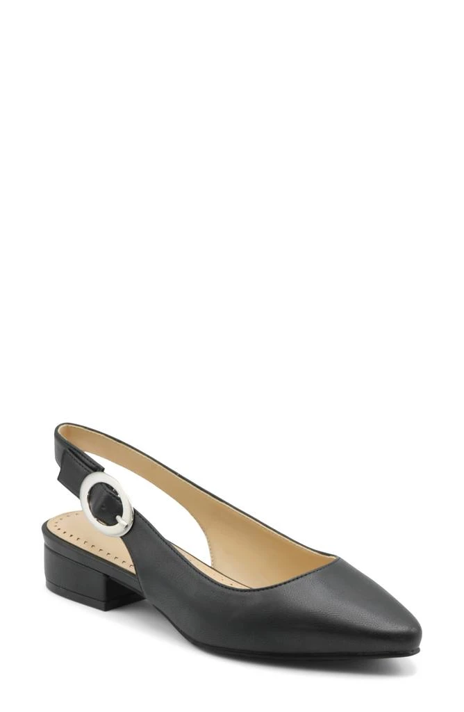 Adrienne Vittadini Papina Slingback Kitten Heel Pump 1