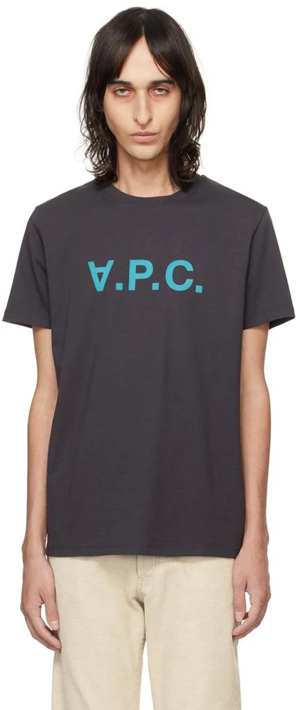 A.P.C. Gray VPC T-Shirt 1