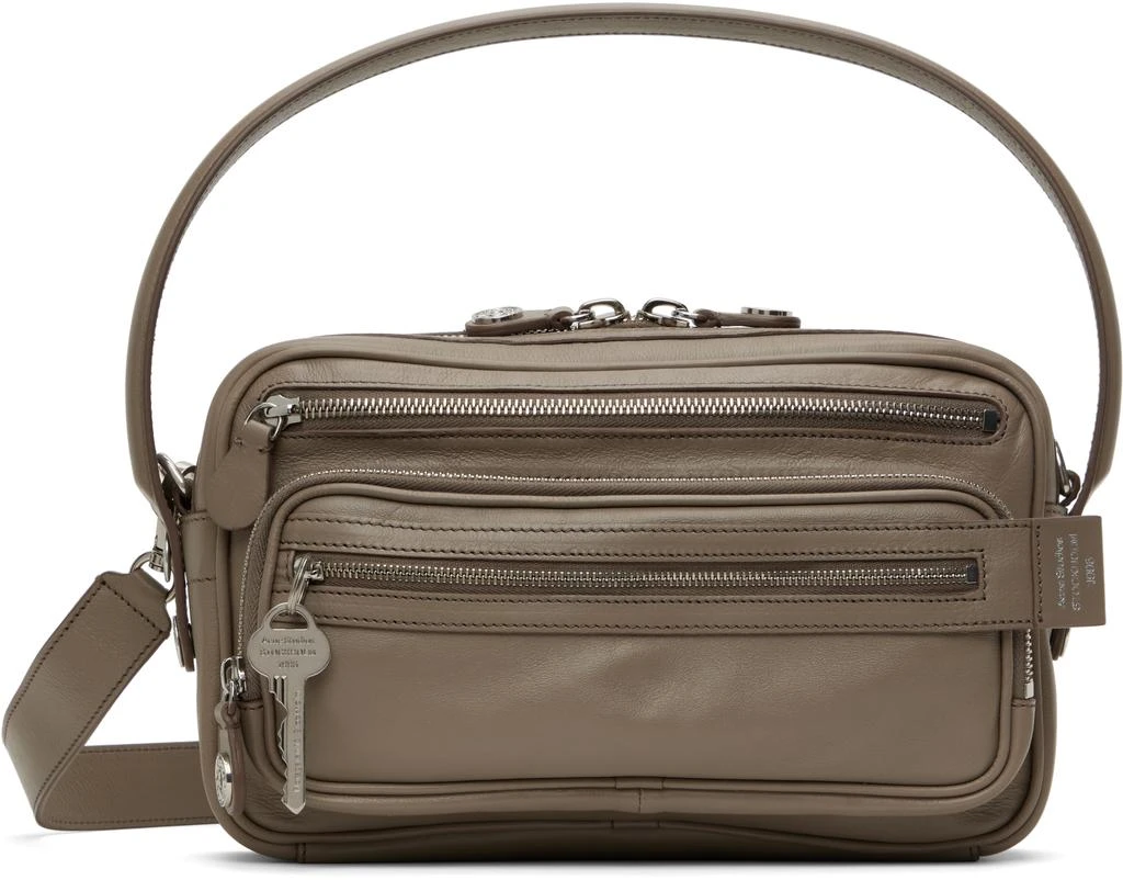 Acne Studios Taupe Camero Party Bag 1