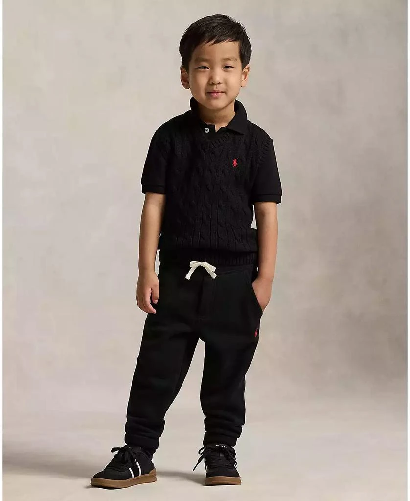 Ralph Lauren Toddler and Little Boys Cable-Knit Sweater Vest 1