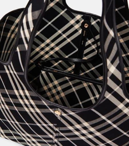 Burberry Burberry Check Medium canvas tote bag 3