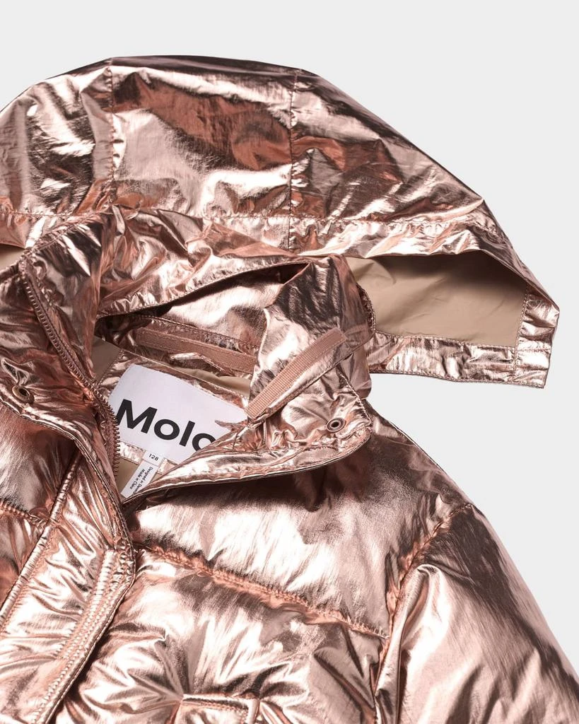 MOLO Girl
s Hansine Water-Repellent Metallic Puffer Jacket, 8-14 4