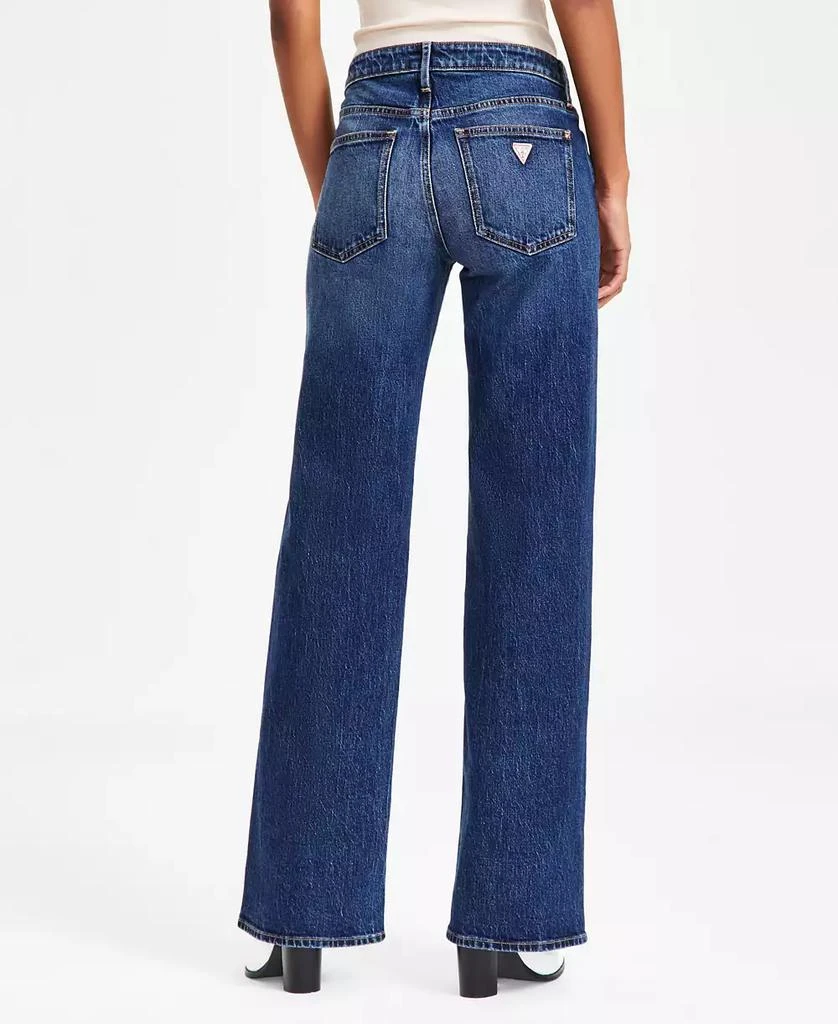GUESS Women's Low-Rise Slouchy Wide-Leg Jeans 7