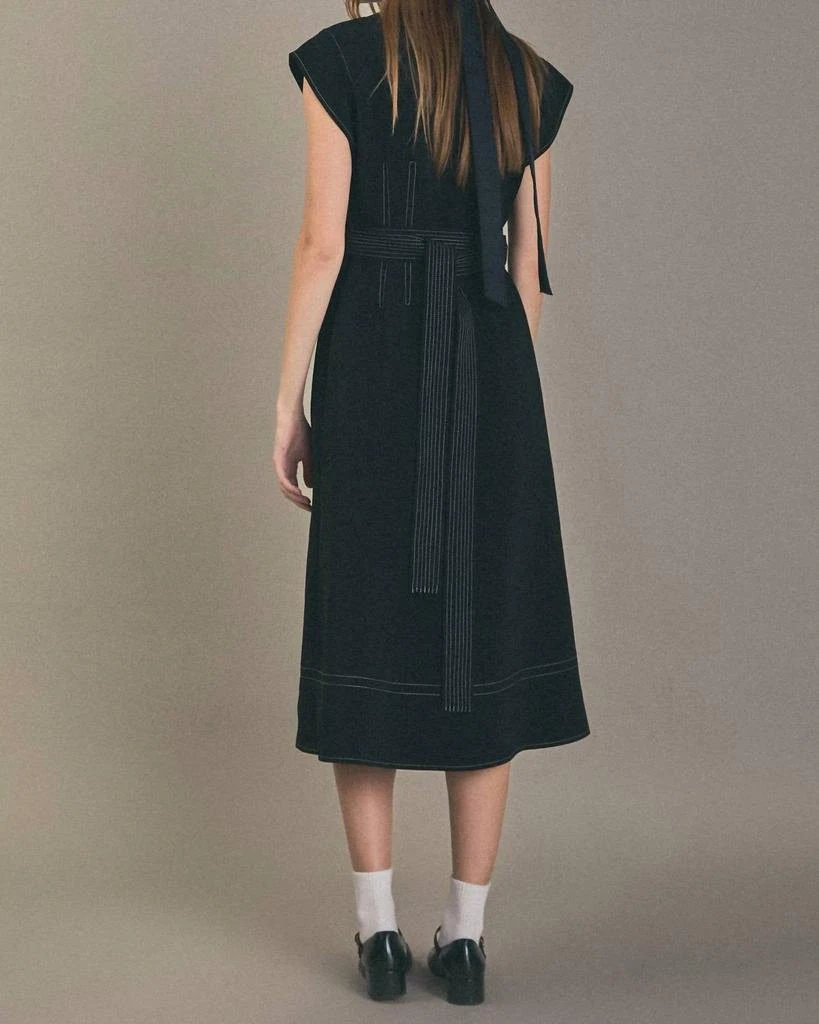 English Factory English Factory - Modern Structure Midi Dress 3