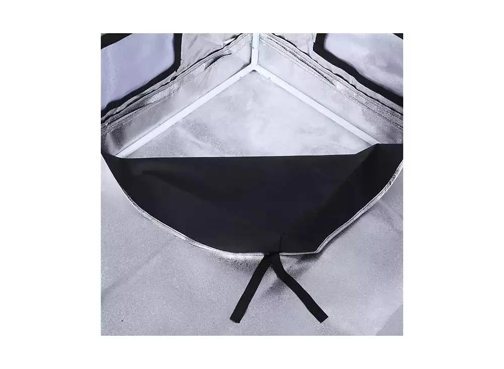 Slickblue Dismountable Hydroponic Grow Tent for Home Use with Window - Black Indoor Plant Tent 4