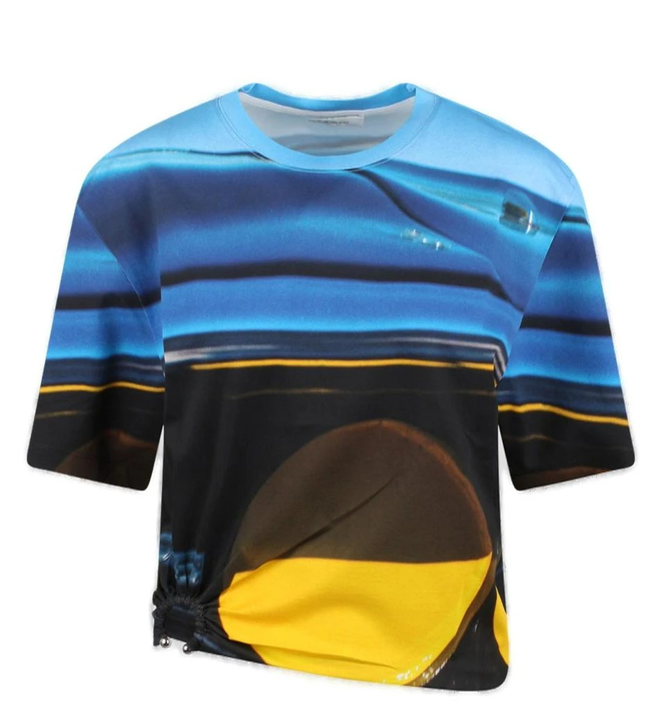 Paco Rabanne Paco Rabanne Fast Cars Printed Piercing T-Shirt 1