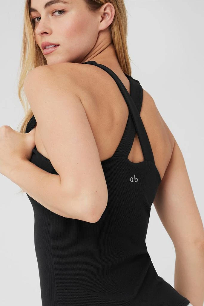 Alo Elevate Tank - Black 4