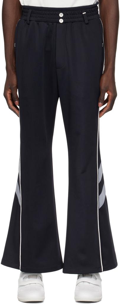 C2H4 Black Tulwar Cut Military Cargo Pants - Clothing