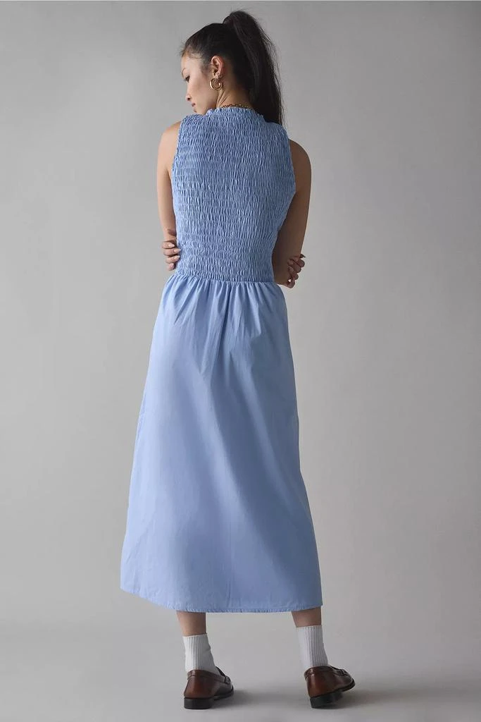 Kiss The Sky Kiss The Sky High-Neck Smocked Sleeveless Maxi Dress 3