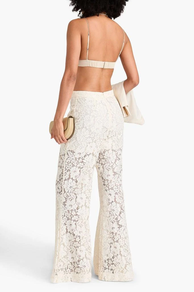 Zimmermann Corded lace flared pants 3