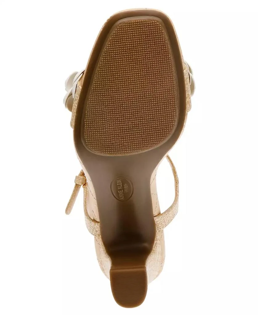 Anne Klein Women's Yaris Block Heel Dress Sandals 5