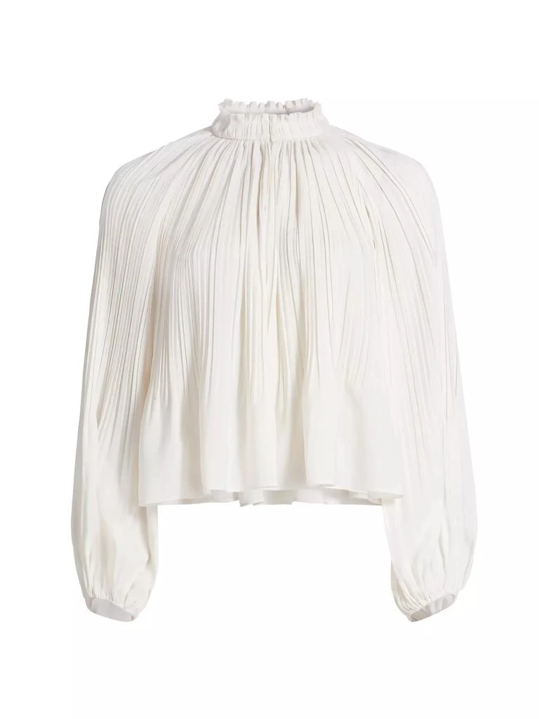 VERONICA BEARD Walker Shirred Top 1