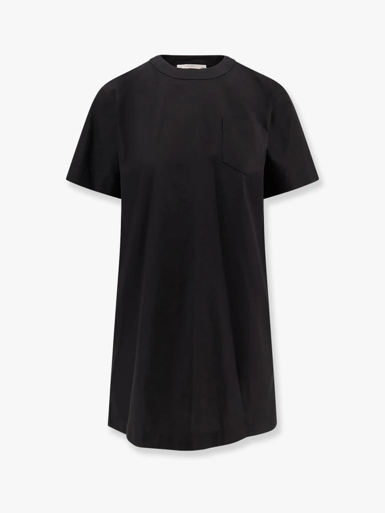 Sacai Dress with draped cotton inserts on the back 1