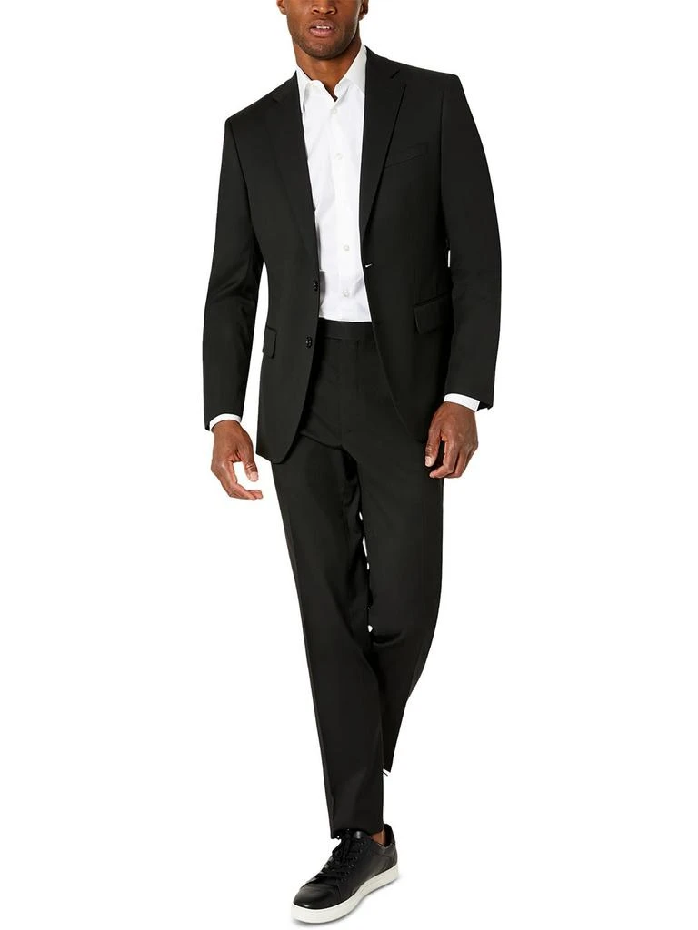 Van Heusen Talon Mens 2 PC Business Two-Button Suit 1