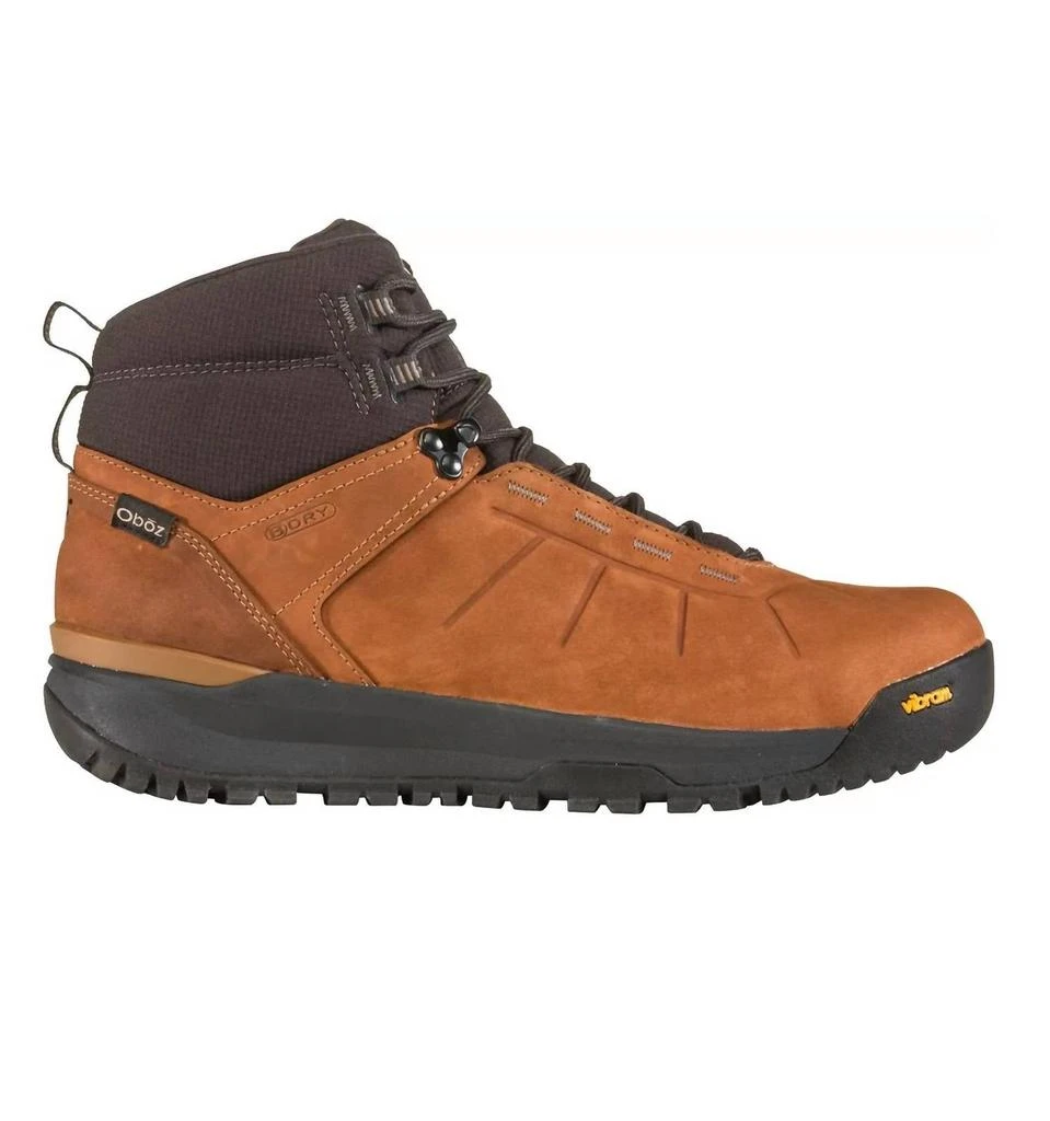 Oboz Men's Andesite Mid Insulated B-Dry Waterproof Boots In Dachshund 1