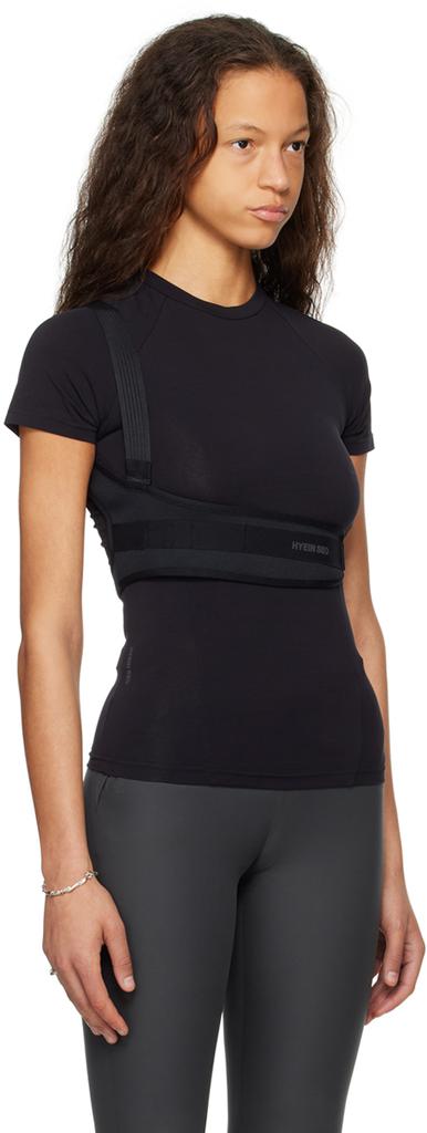 Hyein Seo Black Crewneck T-Shirt