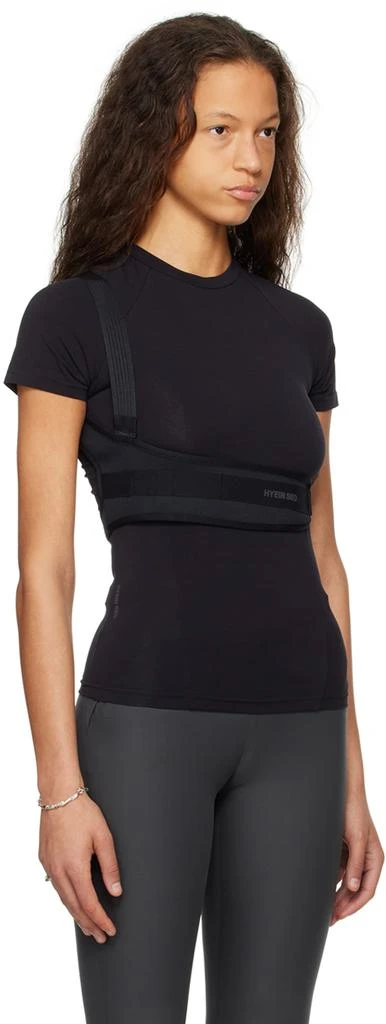 Hyein Seo Black Crewneck T-Shirt 2