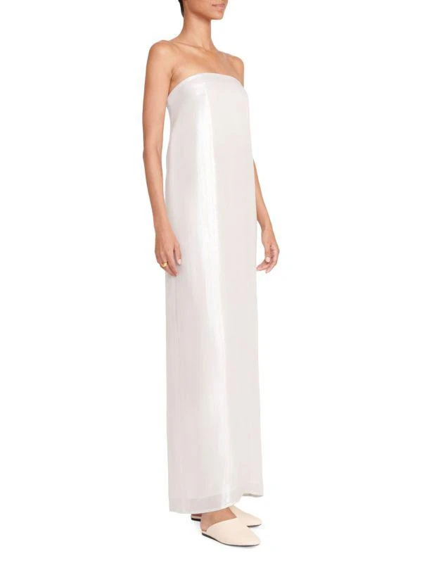 Staud Casey Bandeau Neckline Maxi Dress 1