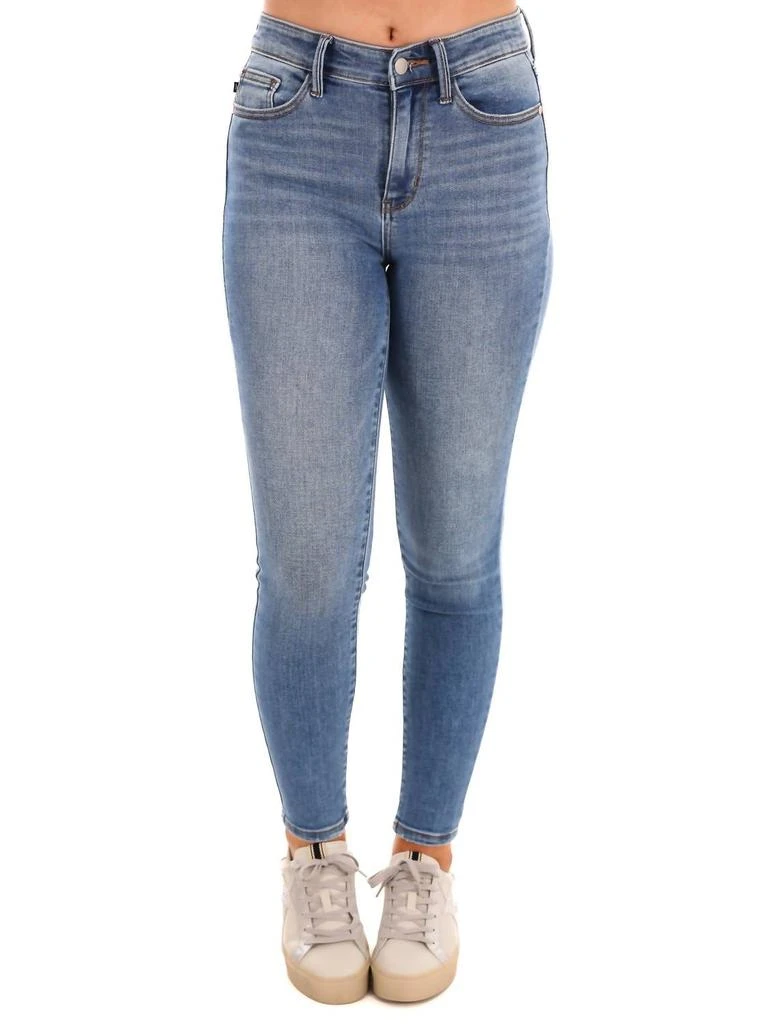 Judy Blue Watch Me Work Vintage Skinny Jean In Medium 1