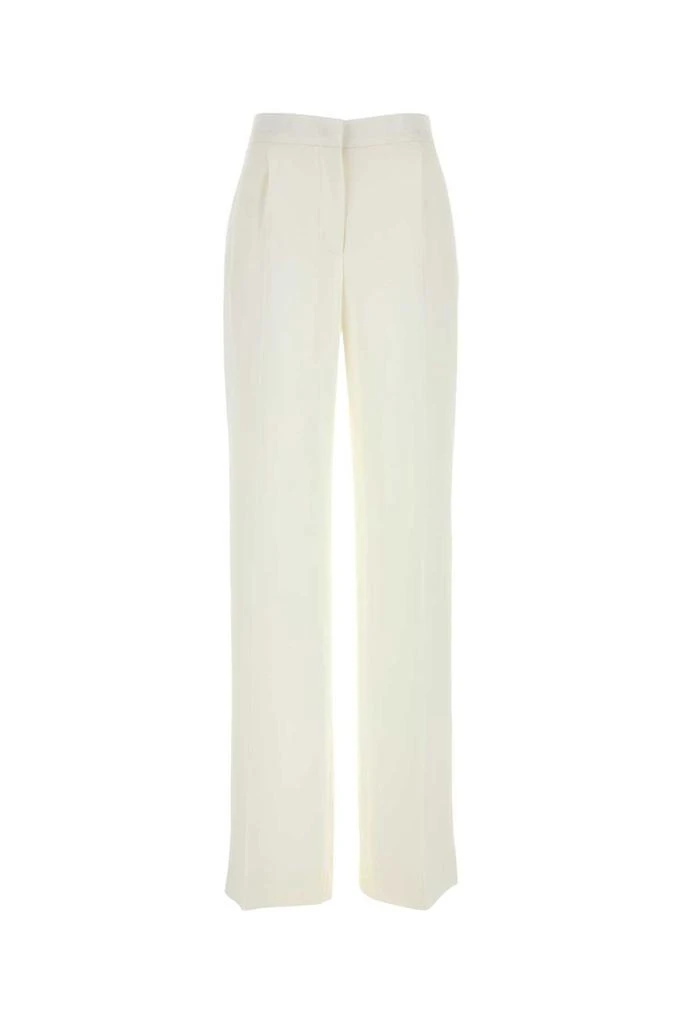 Alberta Ferretti Alberta Ferretti High Waist Satin Trim Trousers 1