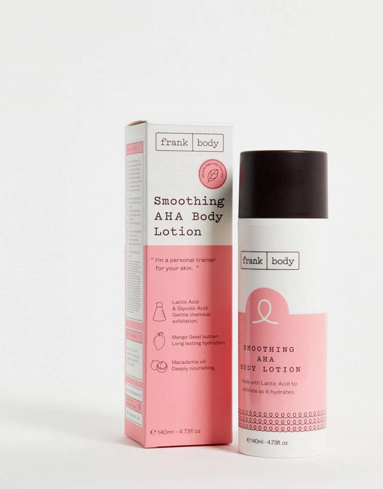 Frank Body Frank Body Smoothing AHA Body Lotion 140ml 4