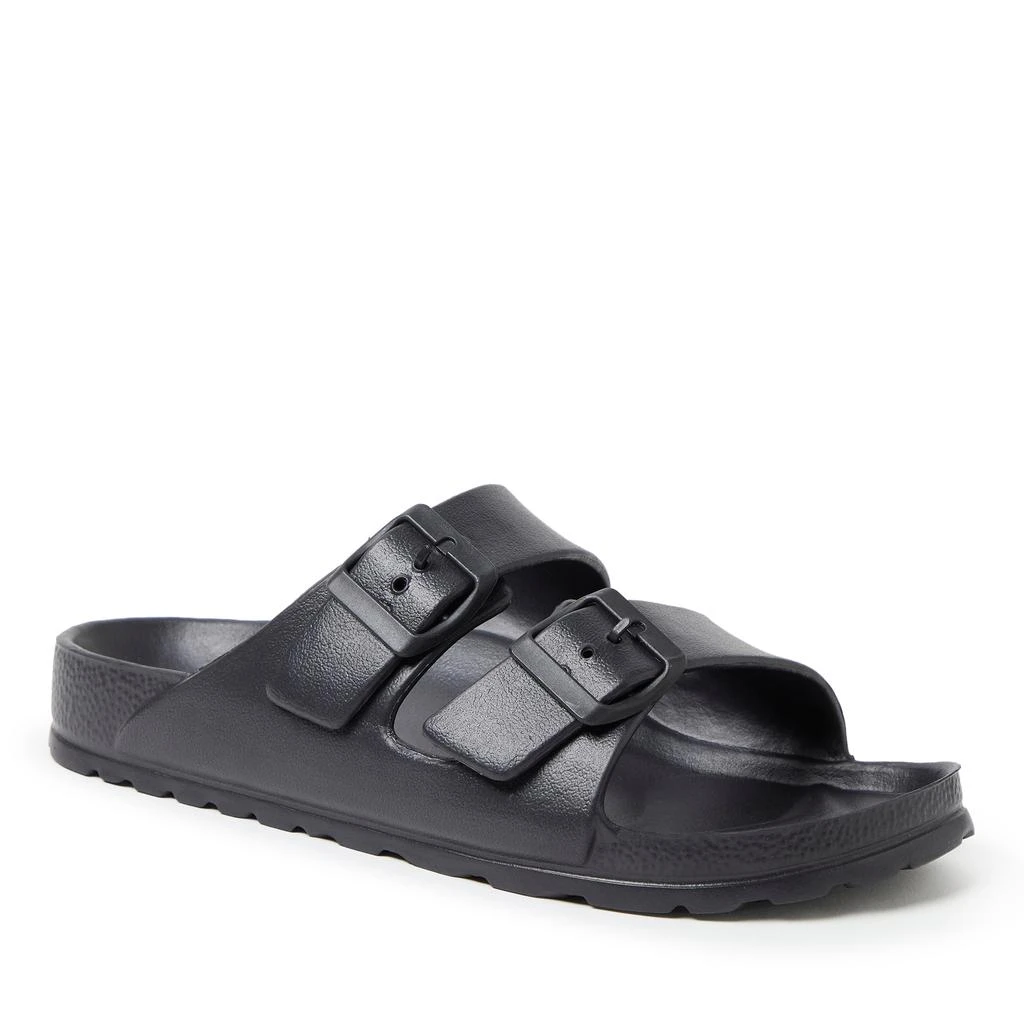 Dearfoams Dearfoams EcoCozy Women's Sustainable Double Buckle Sandal