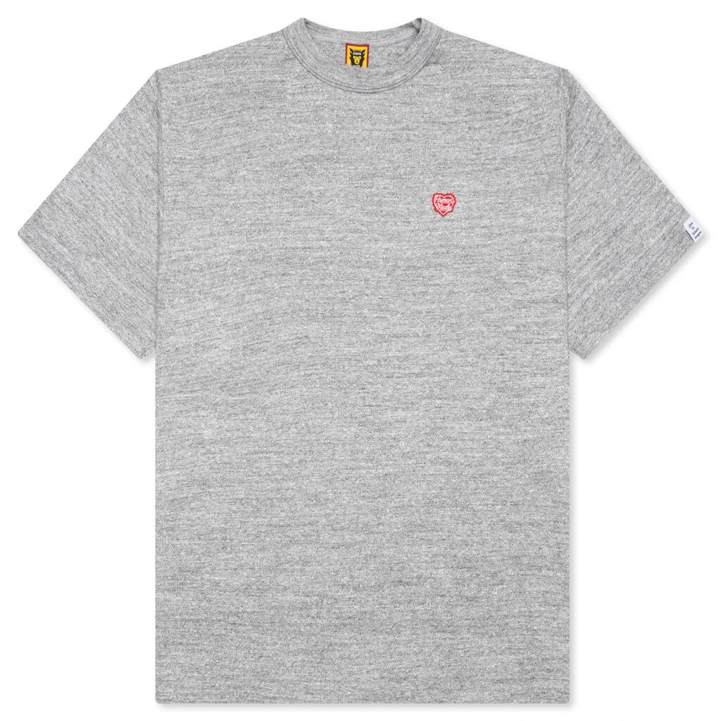 Human Made Heart Badge T-Shirt - Grey 1