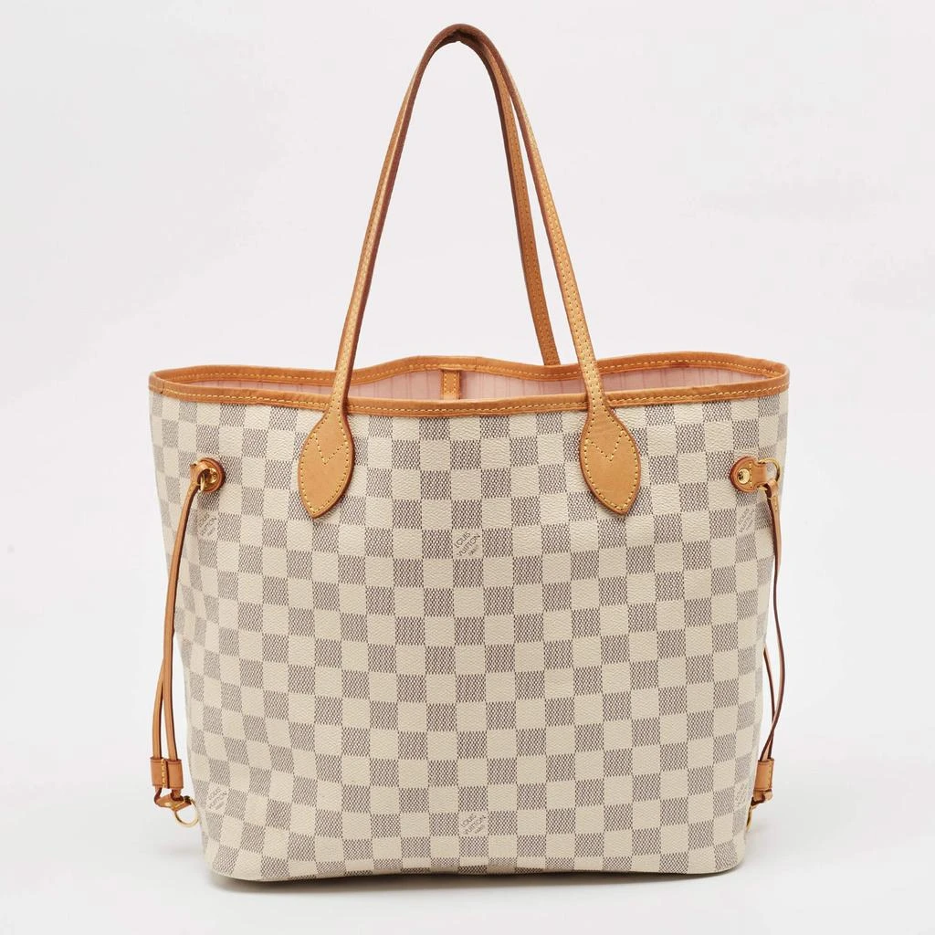 Louis Vuitton Louis Vuitton Damier Azur Canvas Neverfull MM Bag 4