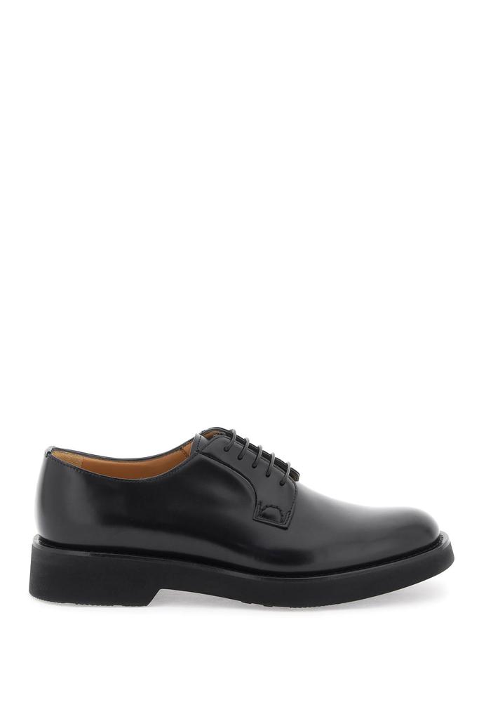 CHURCH'S leather shannon derby shoes