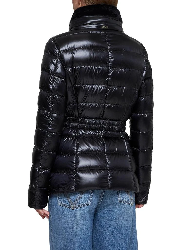 Herno Herno High Neck Belted Puffer Jacket 3