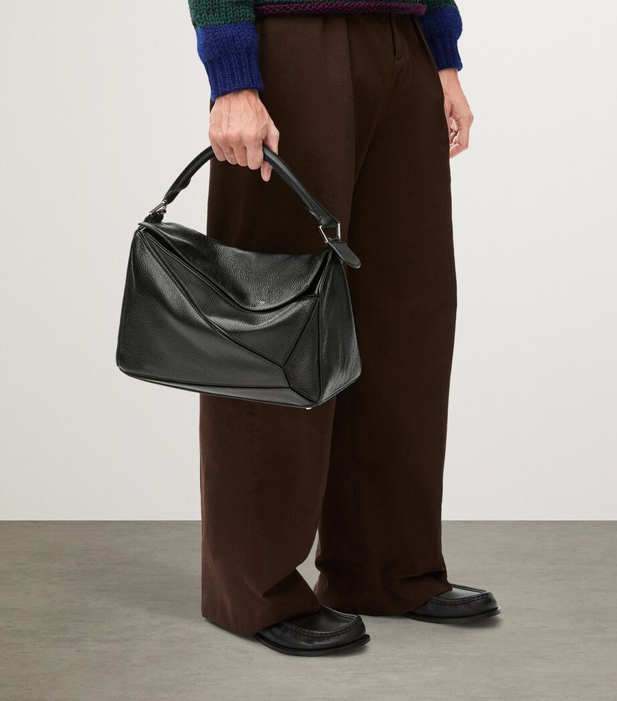 Loewe Large Leather Puzzle Top-Handle Bag - Shoulder Bags