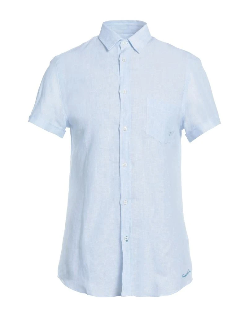 TRUSSARDI JEANS Linen shirt 1