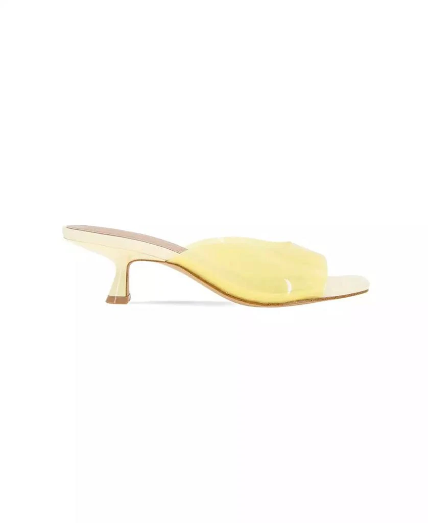 BCBG Women's Inika Vinyl Slip On Dress Sandals 2
