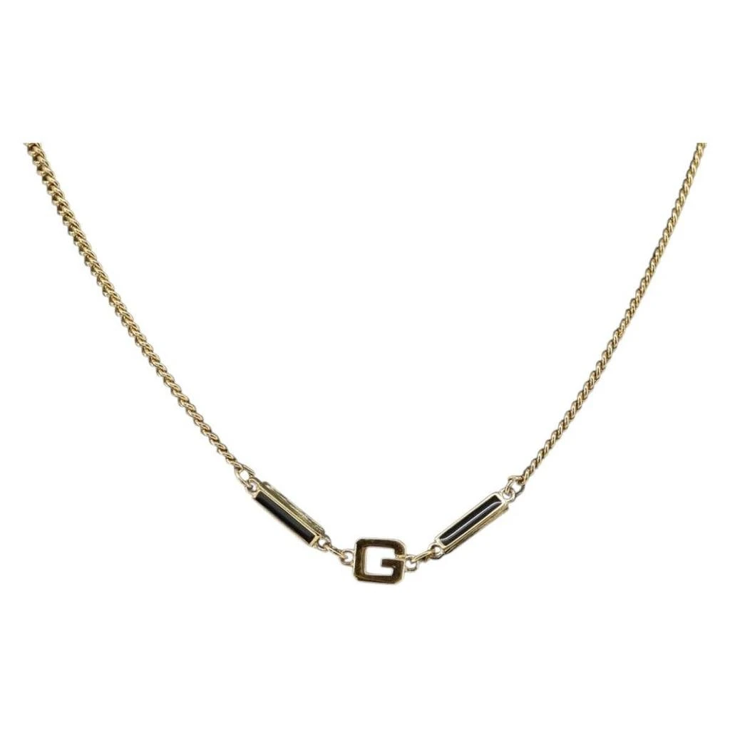 Givenchy Logo G Necklace Metal Metal Necklace Jewelry (Pre-Owned) 3