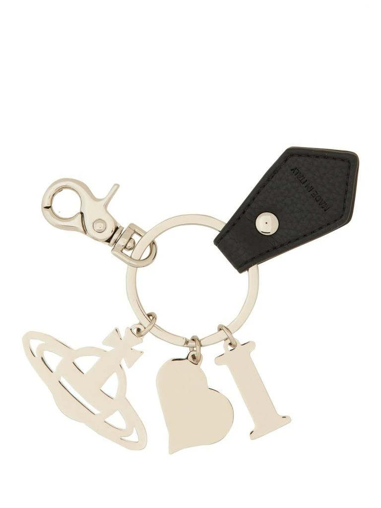 Vivienne Westwood Vivienne Westwood Logo Charm Keychain 2