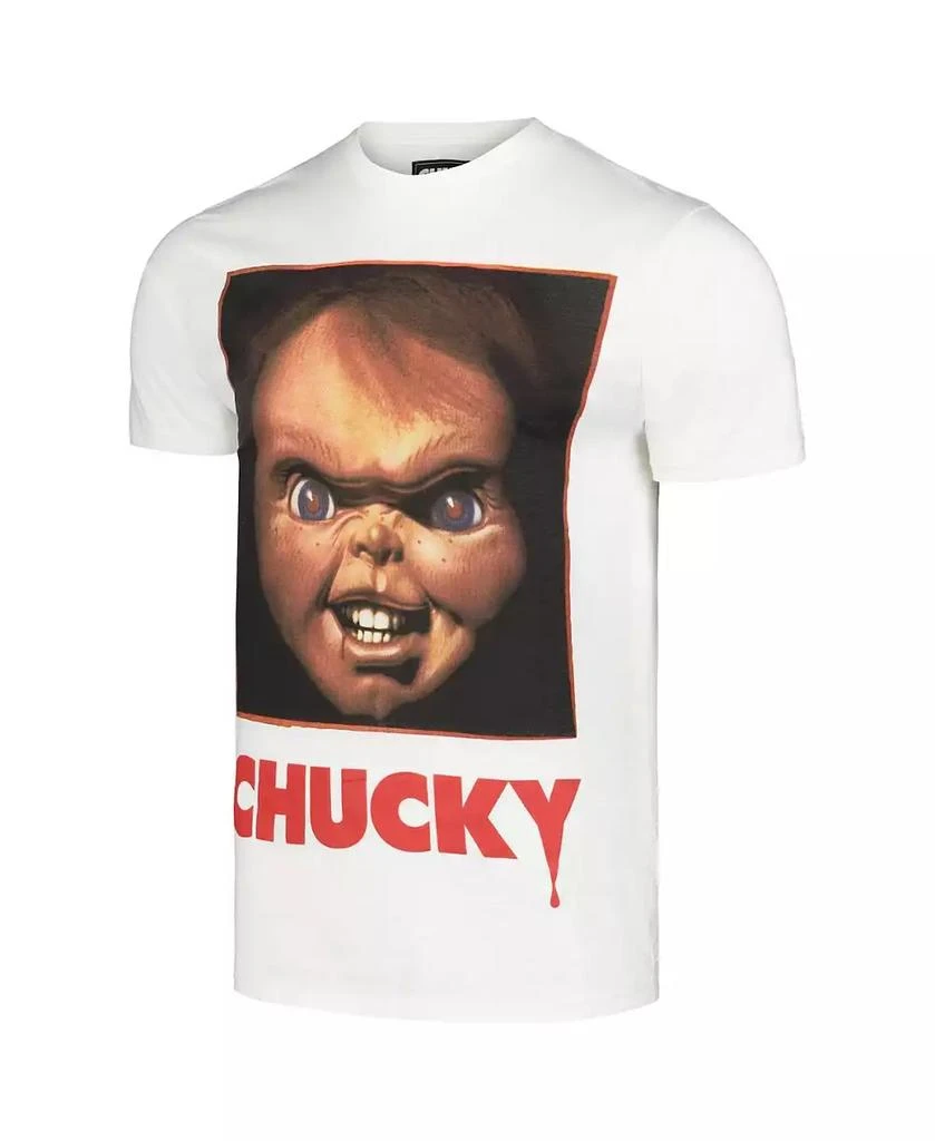 Reason Men's and Women's White Chucky Doll T-Shirt 3