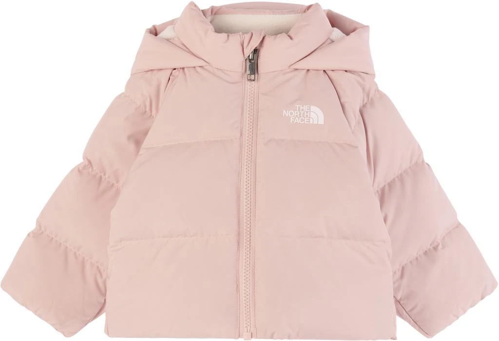 The North Face Baby Pink North Fleece-Lined Down Jacket 1