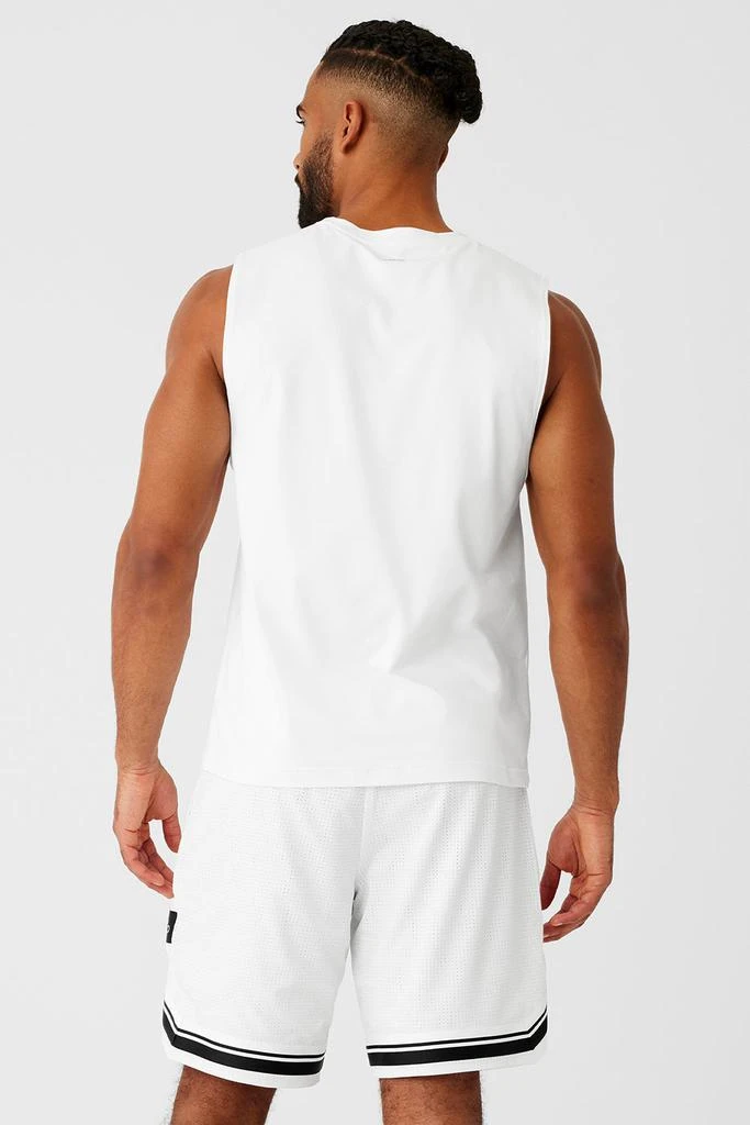 Alo Yoga Conquer Muscle Tank - White 2