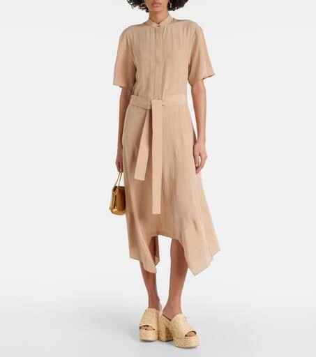 Stella McCartney Skyla raffia-effect platform mules 2