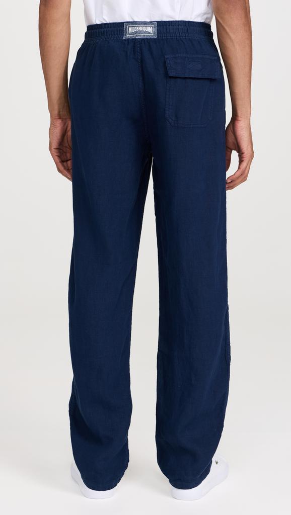 Vilebrequin Pacha Drawstring Linen Pants