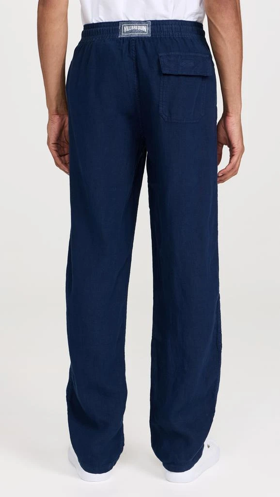 Vilebrequin Pacha Drawstring Linen Pants 2