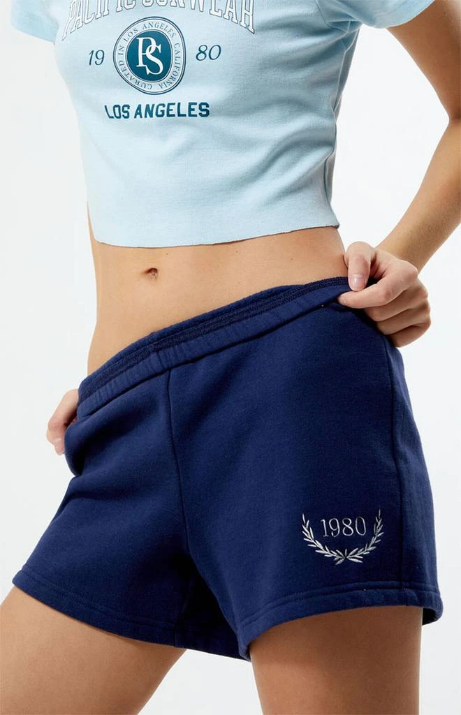 PacSun LA Sports Club Slim Sweat Shorts 1