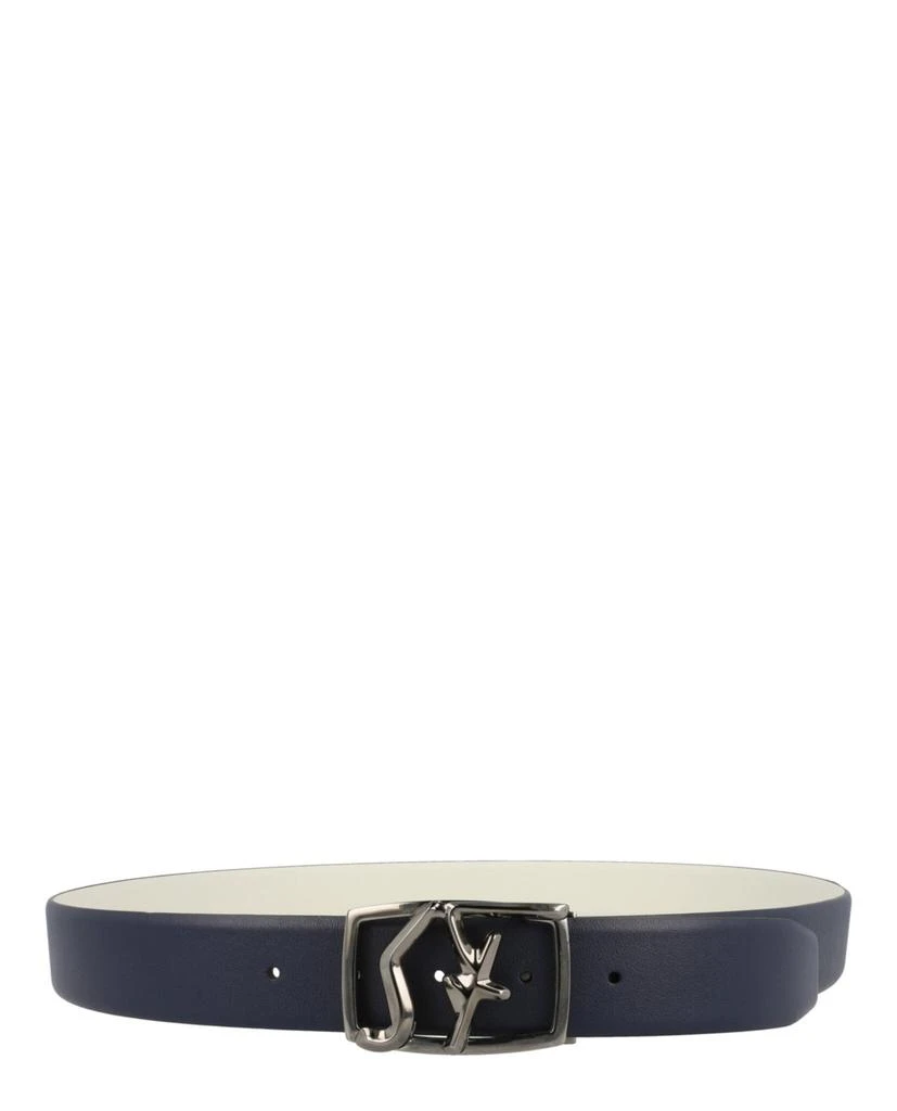 Salvatore Ferragamo SF Logo Reversible Leather Belt 1
