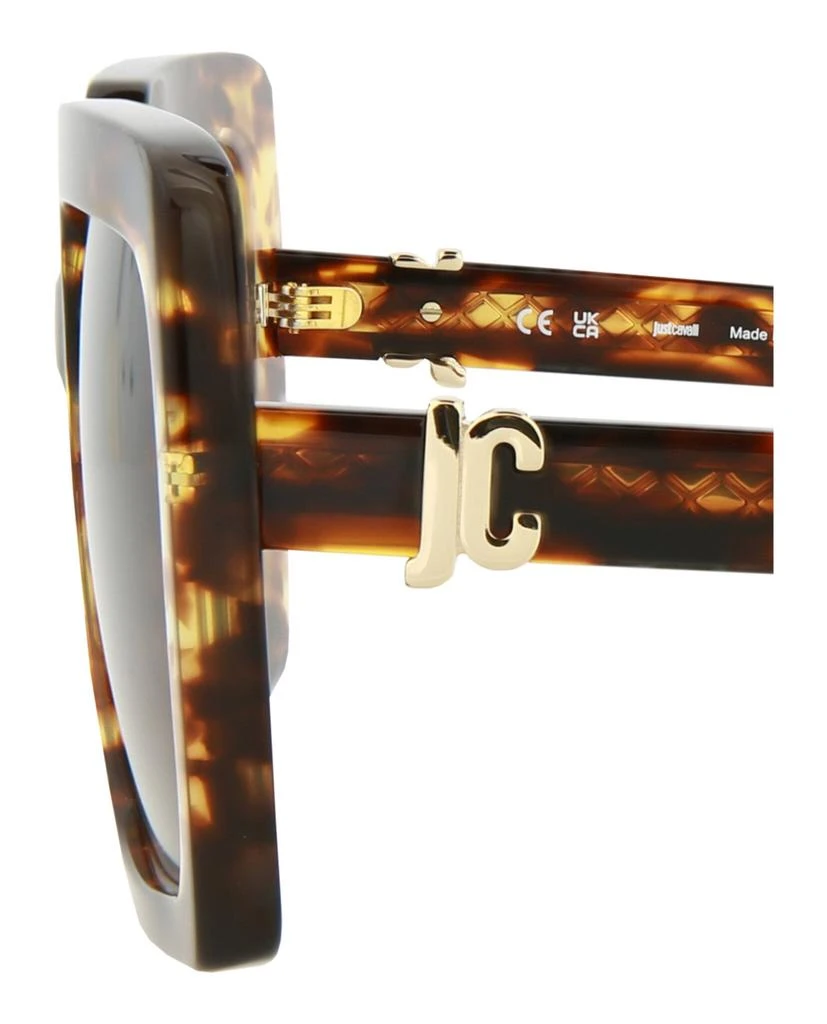 Just Cavalli Square-Frame Acetate Sunglasses 4